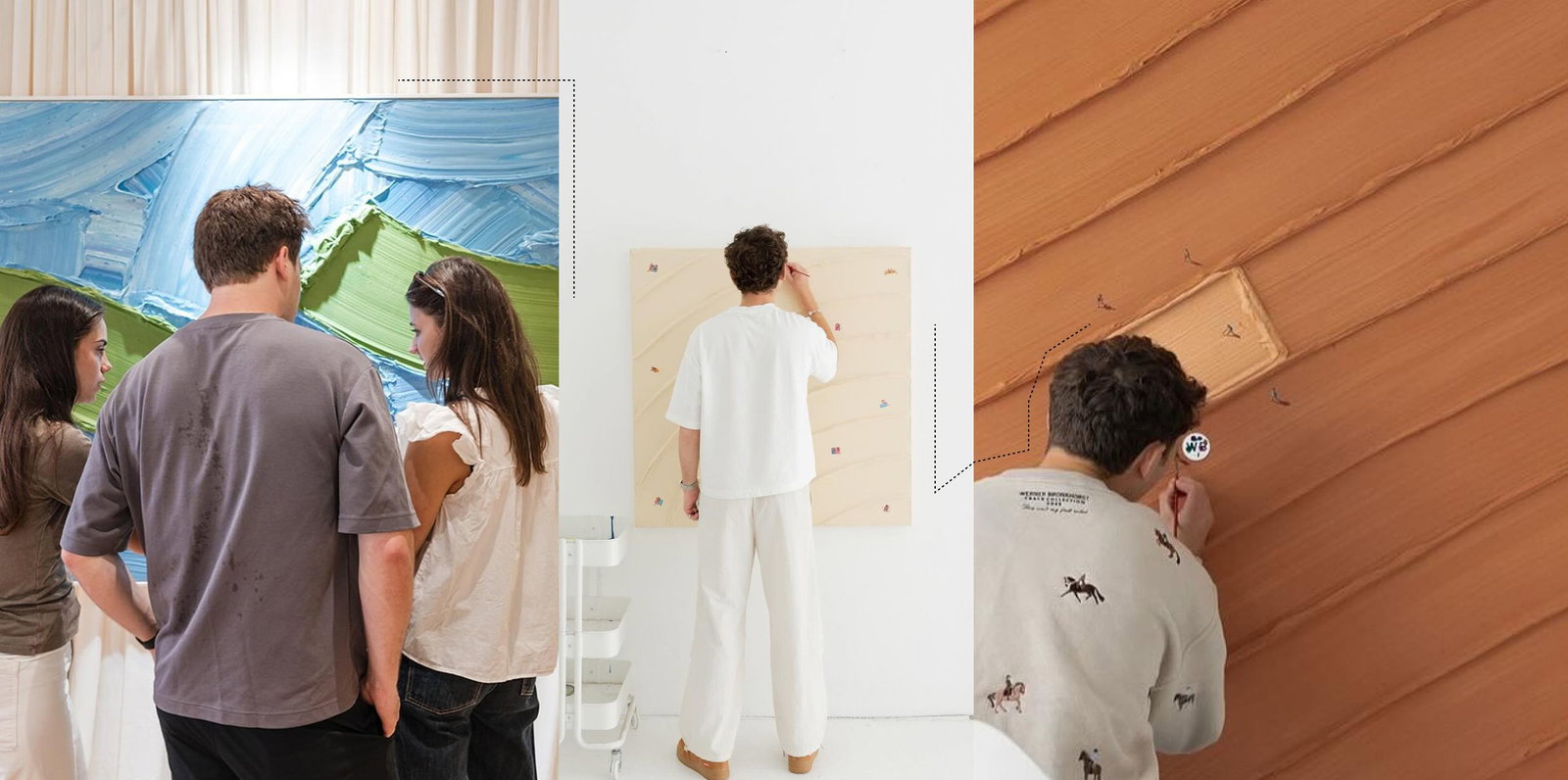 Artist Werner Bronkhorst turns his paintings into wearable merch